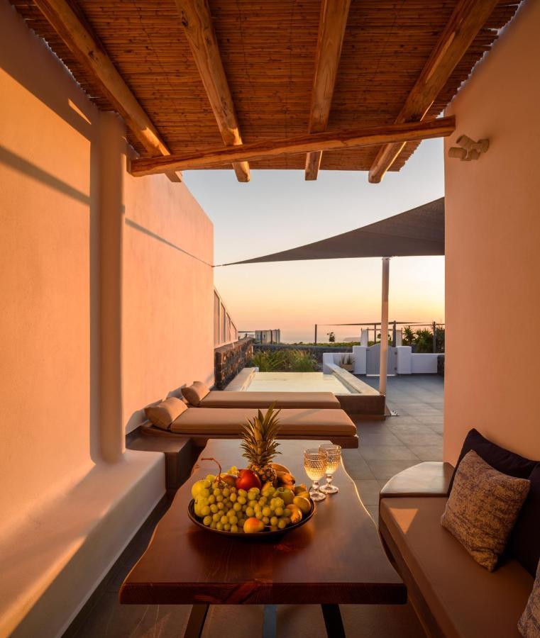 Soil Of Sun Luxury Villas Megalochori  Exterior foto