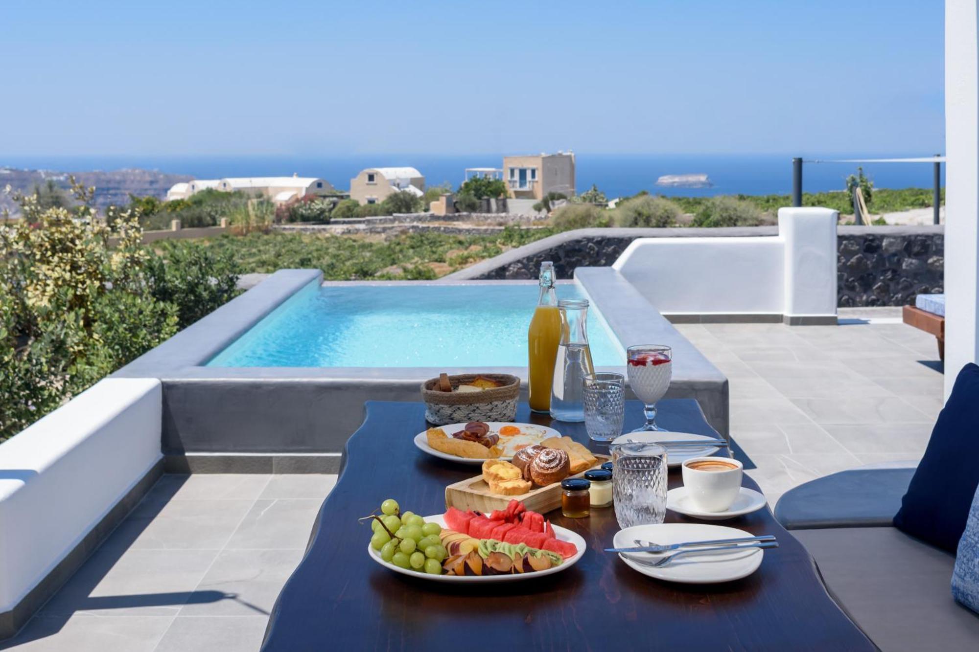 Soil Of Sun Luxury Villas Megalochori  Exterior foto
